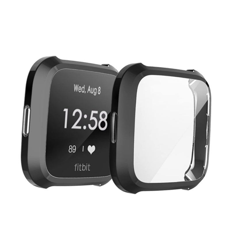 Scratch Resistant TPU Protective Case Cover Compatible with Watch Black - Image 5