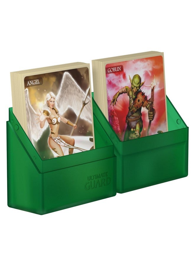 Ultimate Guard Boulder 40+ Classic, Deck Case for 40 Double-Sleeved TCG Cards, Emerald, Secure & Durable Storage for Trading Card Games, Soft-Touch Finish - Image 5