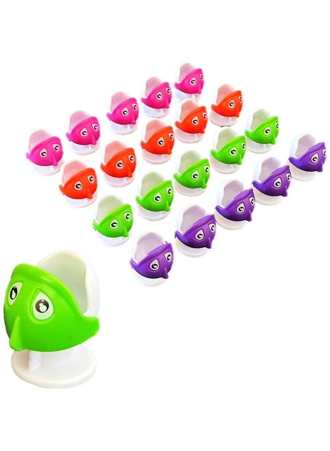 Haktoys Haktoys Replacement Kit for Fishing Game Board, Non-Magnetic Extra Parts Set - Pack of 21 Fish - Image 1