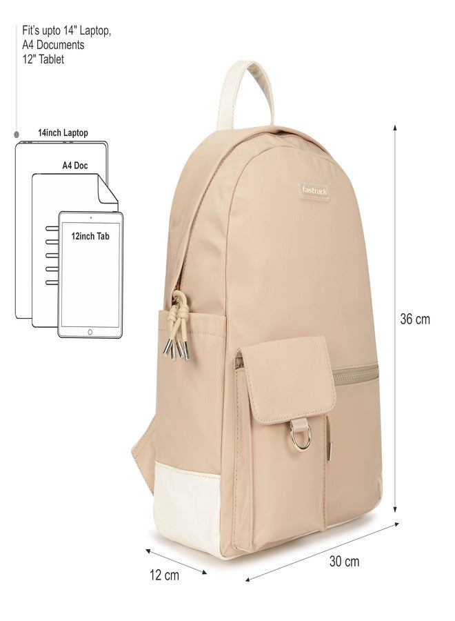 Fastrack NylonRush laptop Backpack | Nylon Backpack with Padded 14" Laptop Sleeve, Dual Exterior Pockets & Bottle Holders - Image 4