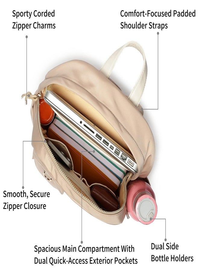 Fastrack NylonRush laptop Backpack | Nylon Backpack with Padded 14" Laptop Sleeve, Dual Exterior Pockets & Bottle Holders - Image 3