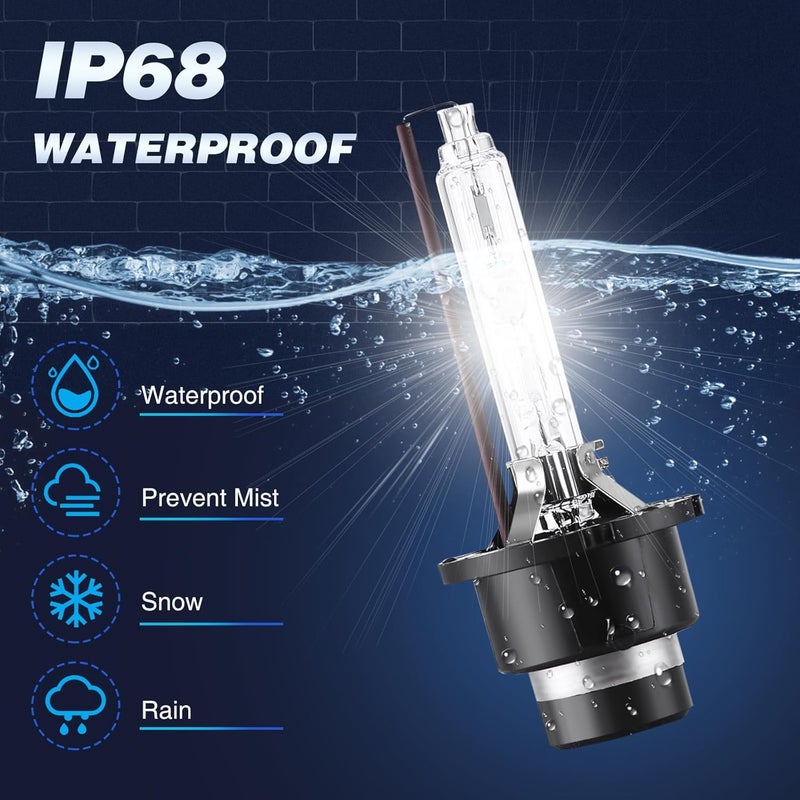Hiolpen 2 Packs HID Headlight Ballast with Igniter & D4S Bulb for Lexus and Toyota Vehicles - Image 2