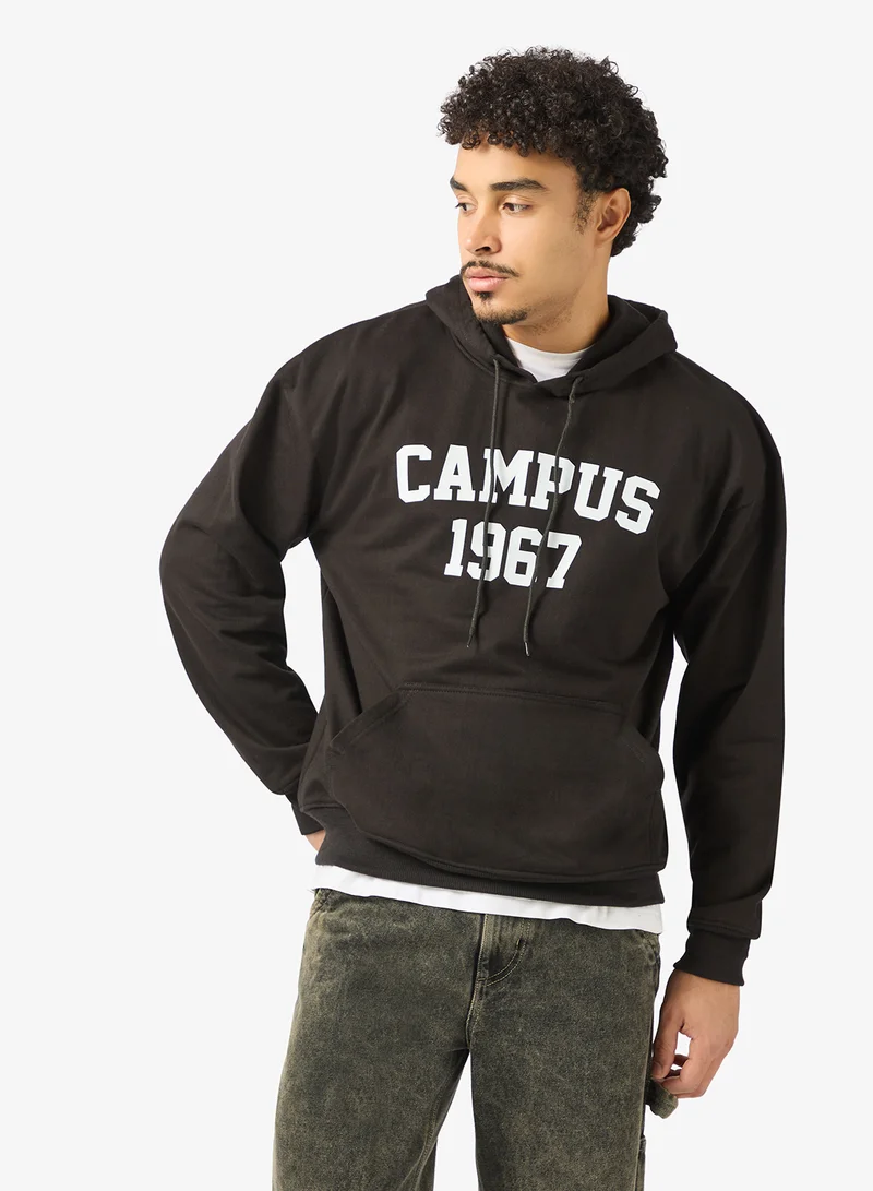 Graphic Print Hoodie