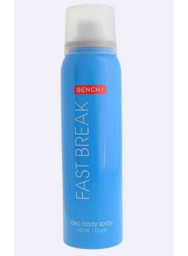 Bench Blue Fast Break Deo Body Spray 100ml - Image 1