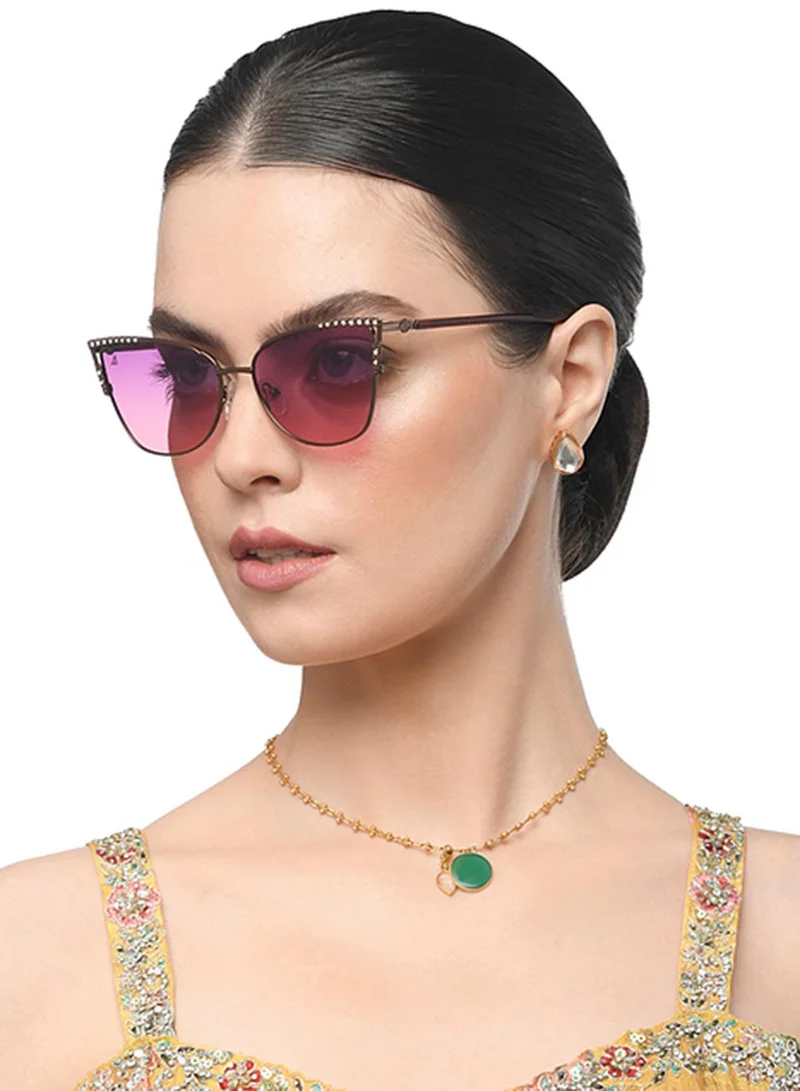 VINCENT CHASE Women's Polarized Cat Eye Sunglasses VC S16468