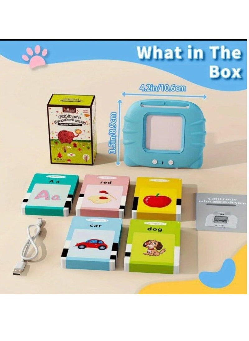 Arabic English Speaking Flash Cards with 112 Sight Words Suitable for 2-6 Years Old, Learn Arabic English for Kids, Bilingual Flash Cards Games for Early Learning (Random Color)