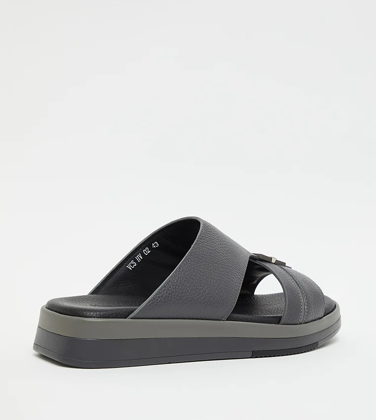 Hush Puppies  Hush Puppies Men's Grey Sandals for Men | Best Price UAE