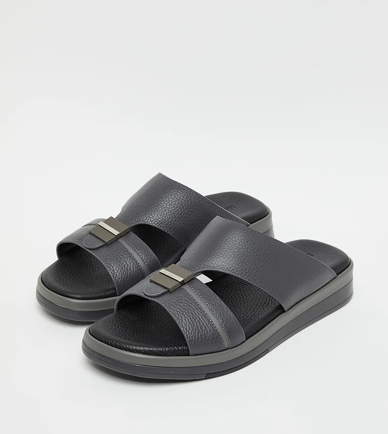 Hush Puppies  Hush Puppies Men's Grey Sandals for Men | Best Price UAE