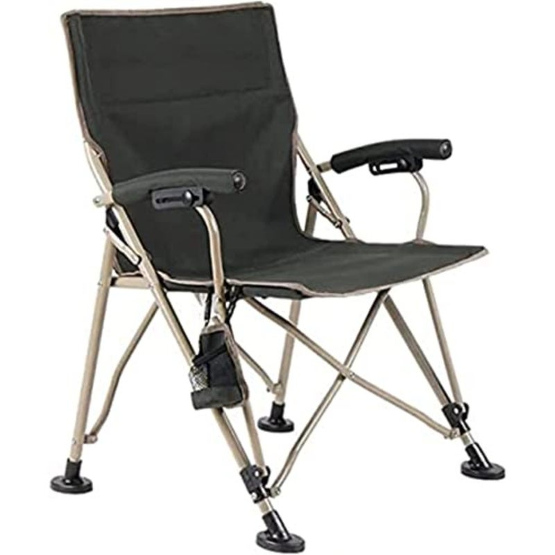 Best Camping Chair Beach Chair Garden Chair Sun Lounger Folding Chair Comfortable Carry Bag Included Indoor Outdoor Use Travel, Office, Lawn, Trips - Image 1