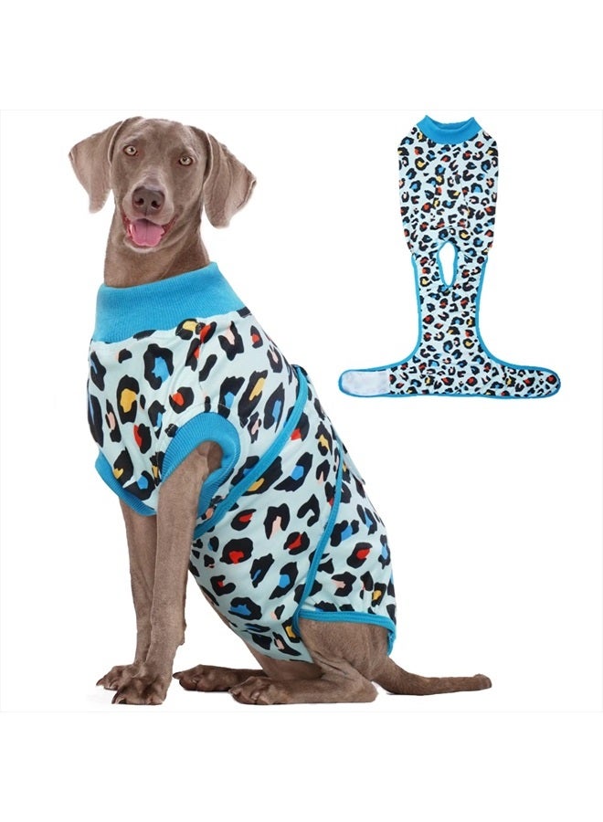 Kuoser Surgery Recovery Suit for Dogs, Anti Licking Dog Onesie, Male Female Dogs Neuter Spay Suit, Dog Bodysuit After Surgery, Dog Surgical Suit Cone Alternative for Small Medium Large Dogs - Image 1