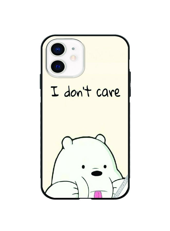COVERSCART Protective Case Cover For Apple iPhone 11 I Dont Care Design Multicolour - Image 1