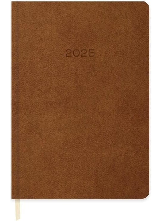 Keskin Color Sharp 2025-14*20 Day Thermo Leather Agenda-Brown (Sailor Calendar Gift)  - Image 2
