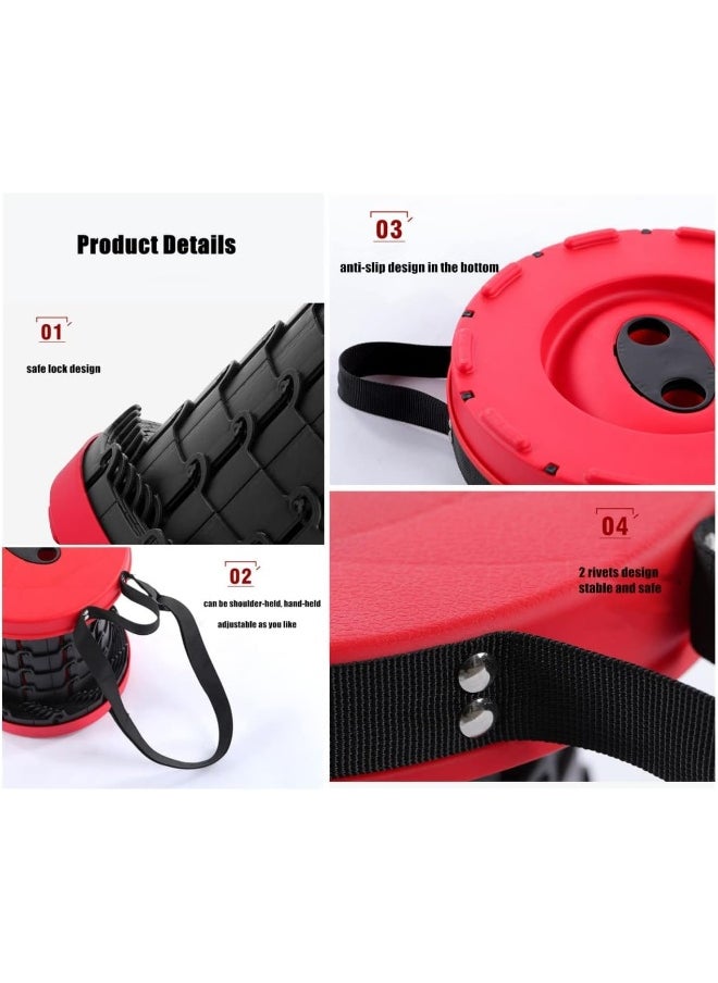Generic Outdoor Plastic Stools Retractable Small Folding Telescopic Stool Portable Telescopic Portable Foot Stool  - Image 4