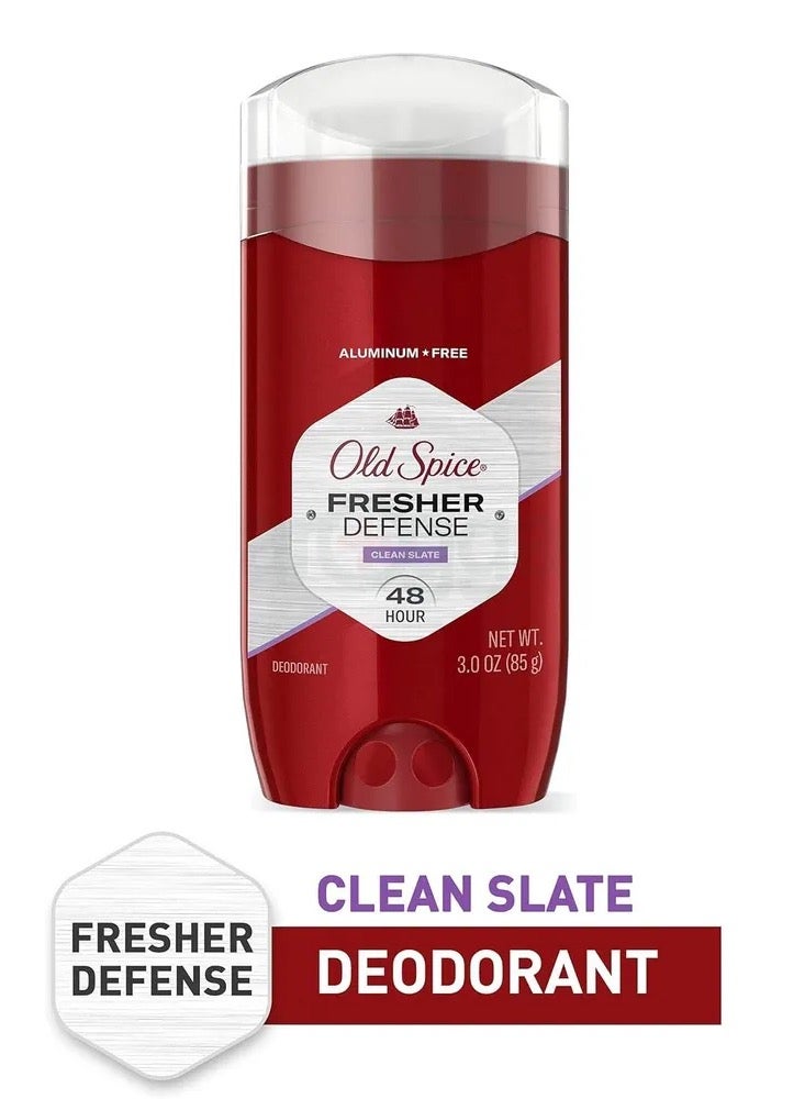 OLD SPICE FRESHER DEFENSE CLEAN SLATE DEODORANT STICK 85g - Image 1