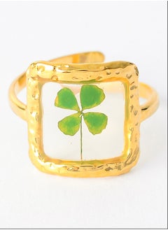 Adjustable square ring with leaf design - pzsku/ZD89AABA9B1CE937C1DE2Z/45/_/1729438333/302ca5cc-4056-469b-943c-8d3ae6a91797