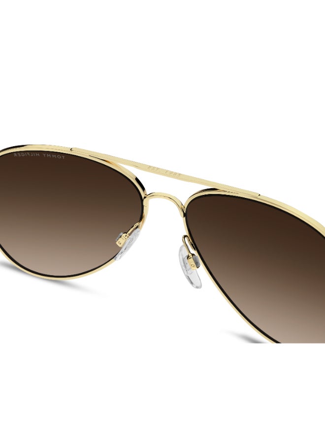 TOMMY HILFIGER TH 2336/S Sunglasses Gold Pilot - Image 4