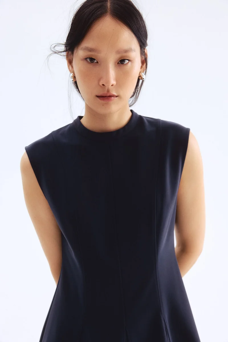 H&M Flared-skirt mini dress