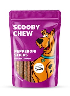 Scooby Chew Pepperoni Sticks Dog Treats 150g  - Image 1
