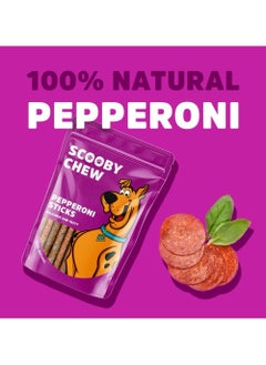 Scooby Chew Pepperoni Sticks Dog Treats 150g  - Image 2