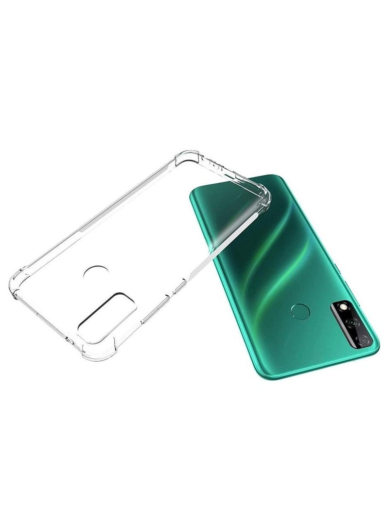 فيسوس الغطاء الخلفي لـ TPU الصافي المضاد للخلع مع مصدات الزاوية لـ Huawei Y8S - Image 2