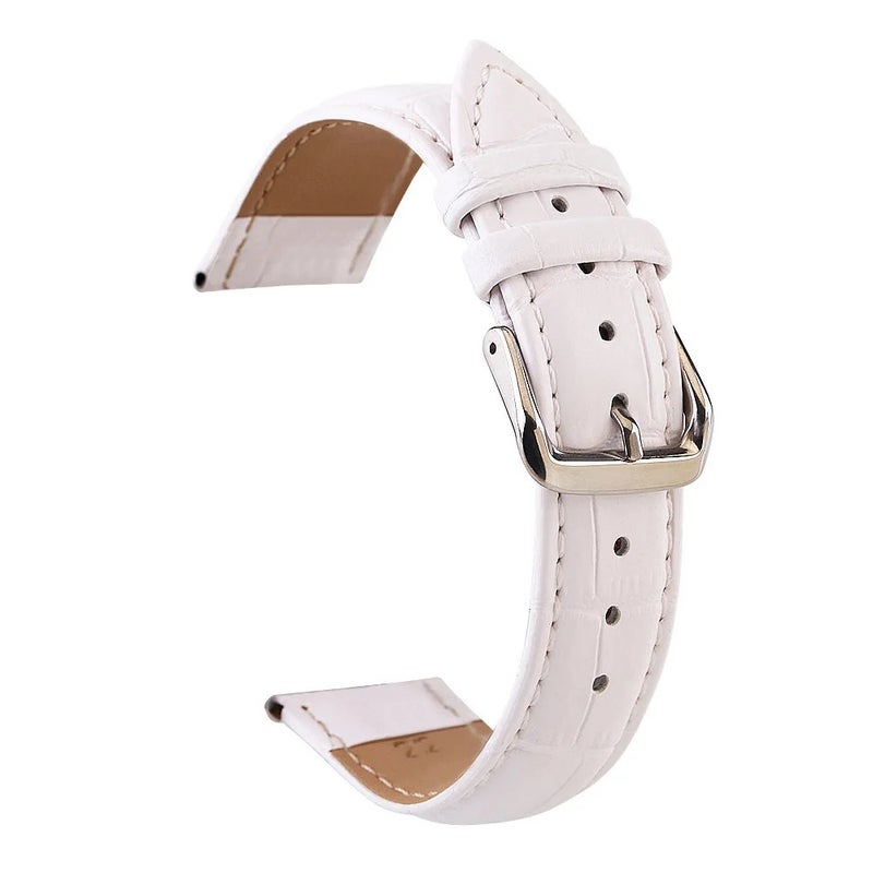 Bluejw High Quality 21mm Leather Watch Strap – Premium Replacement Strap for Smart Watches, Durable & Comfortable Wrist Band - Image 1