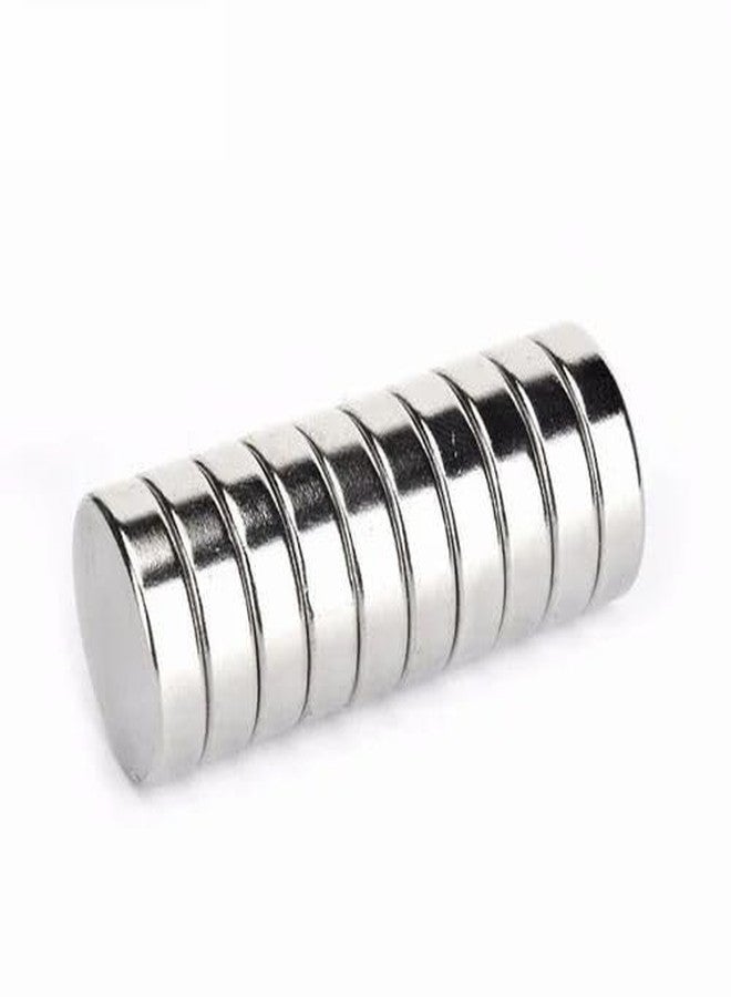 Izzy Hardware Magnet 12mm X 3 mm Round Disk Magnets for Refrigerator, Fridge, Office Supplies, DIY Projects Pack of 10 - Image 2