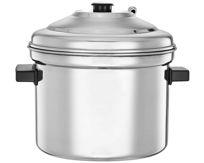 BLeaf Stainless Steel-Jointless Idli cooker (Induction & Standard) with Regular Idli Stand/Idli Plates (6 Plates, 24 Idlis) - Image 2