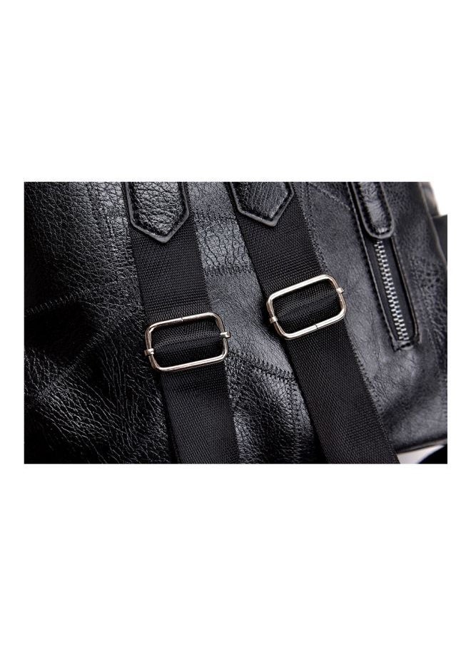 NIBEMINENT - Zippered Backpack Black - Image 1