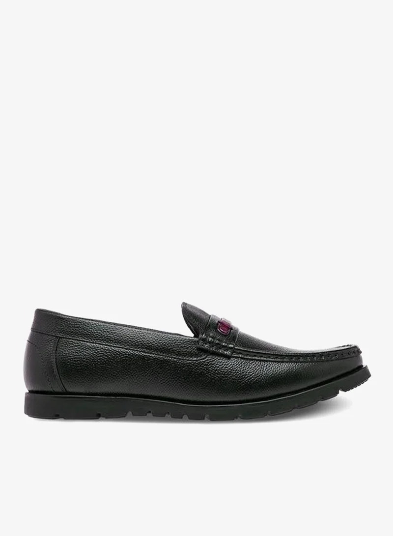 LBL by Shoexpress Textured Slip-On Moccasins