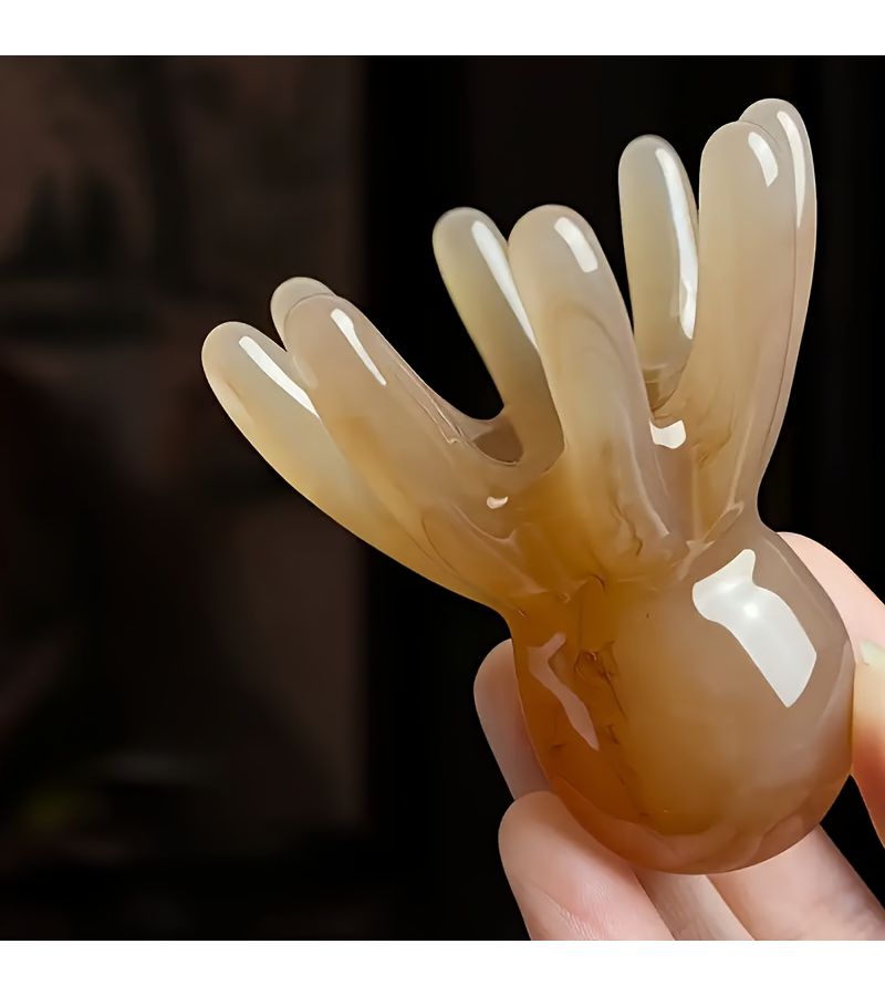 Octopus Scalp Massager 1pc Wide Tooth Comb Hair Growth Relax Tool - Image 2