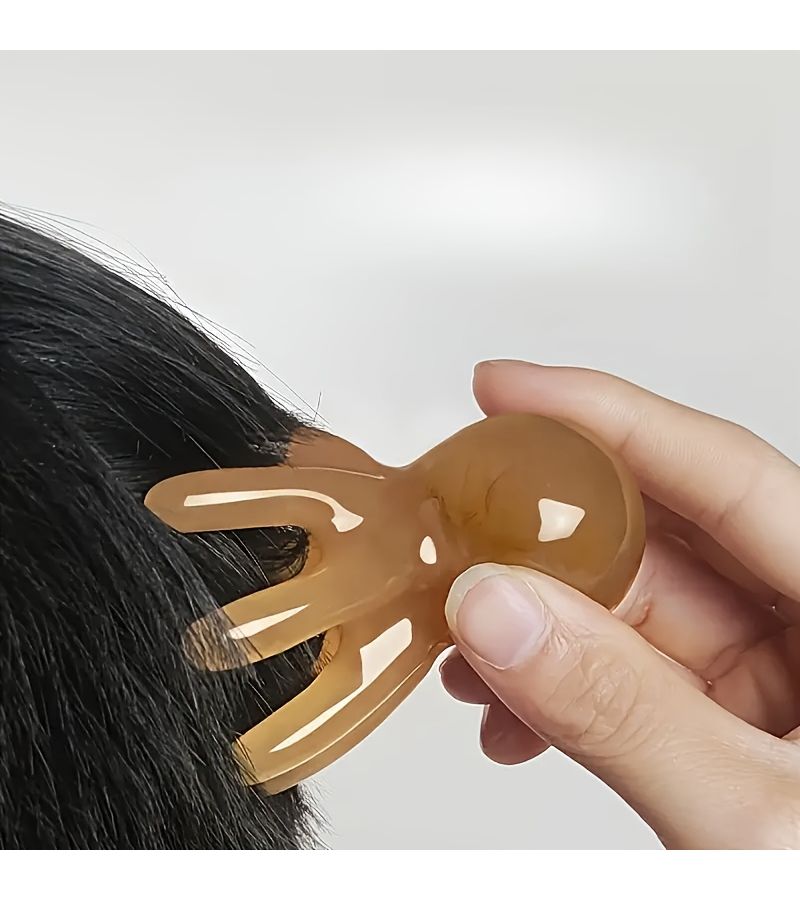 Octopus Scalp Massager 1pc Wide Tooth Comb Hair Growth Relax Tool - Image 4
