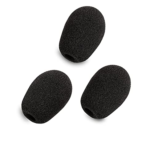 LEFXMOPHY Blackshark Pop Filter Replacement for Razer BlackShark V2 / V2 Pro / V2 X/Kaira Pro Gaming Headset Microphone Windscreen Mic Foam Cover, 3-Pack - Image 1