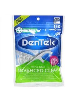 Dentek DenTek, Advanced Clean Floss Picks, Mouthwash Blast, 150 Floss Picks 