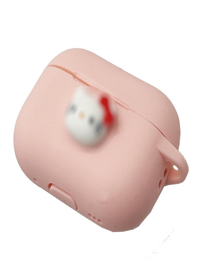 Seadream Cartoon Case for Airpods Pro 2nd Generation 2022,Seadream Kawaii Silicone Protective Cover 3D Cute Cat Animal Character Case Cover with Metal Keychain Compatible with Airpods pro 2nd - Image 2