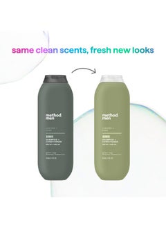 Method Men 2-In-1 Shampoo + Condtioner, Juniper + Sage, 14 Ounces  - Image 5