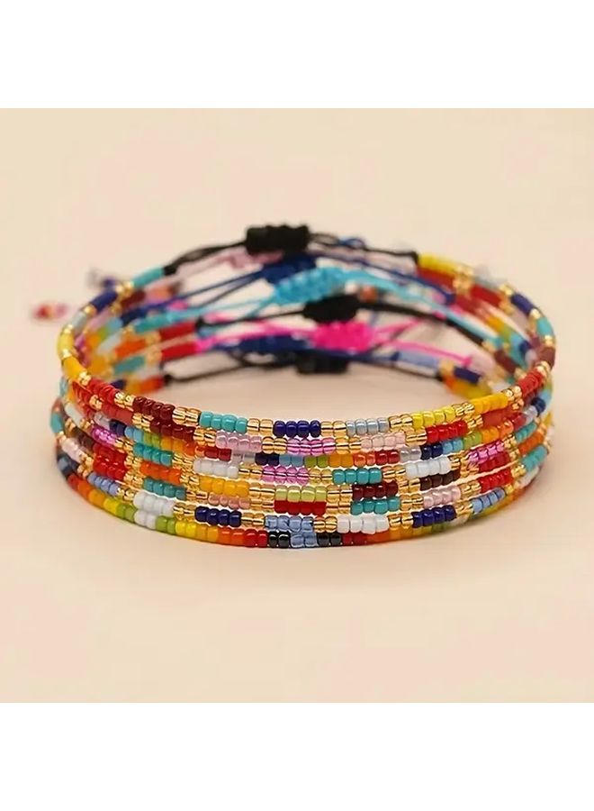 1000 حبة خرز زجاجي أسود 3 مم لصنع المجوهرات DIY ولوازم الحرف اليدوية - Image 5