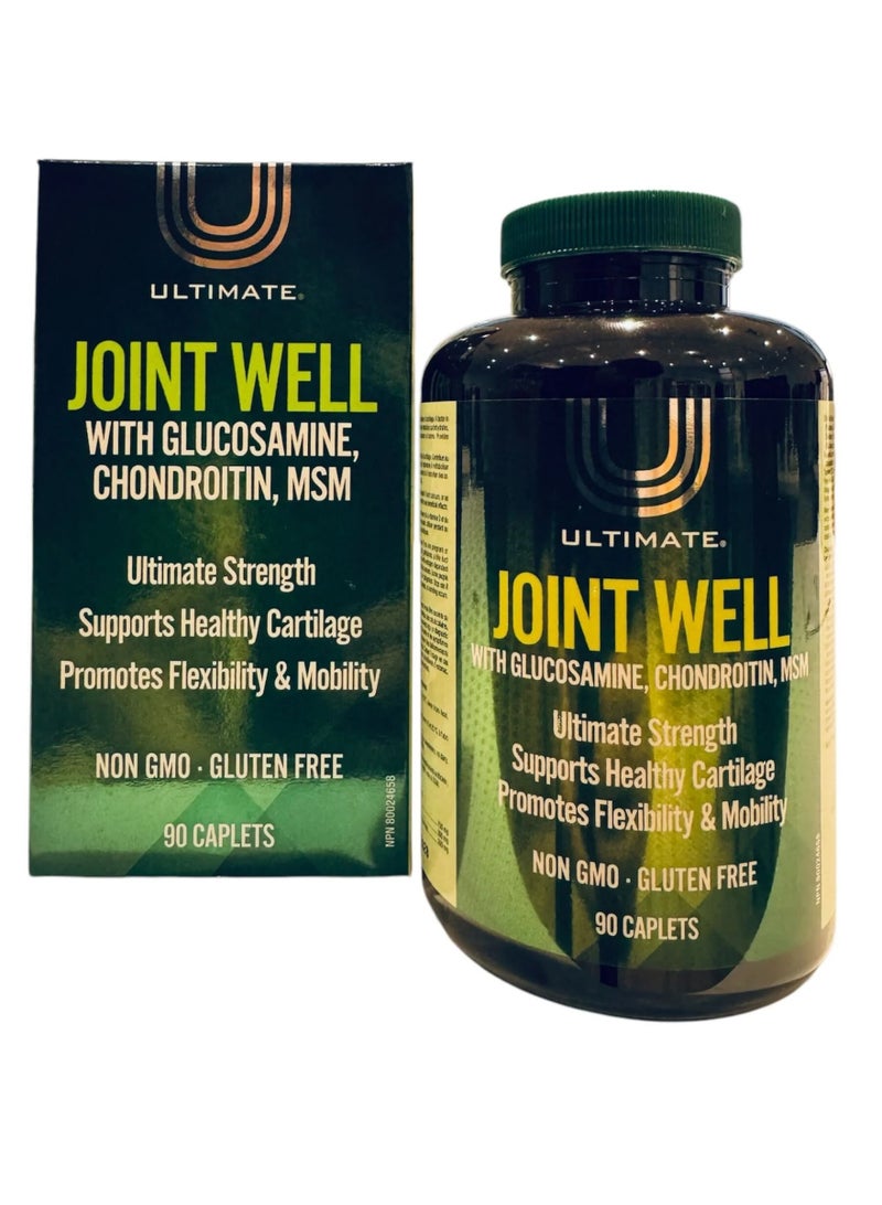 Ultimate Ultimate Joint Well With Glucosamine Chondroitin, 90 Capsules  - Image 2