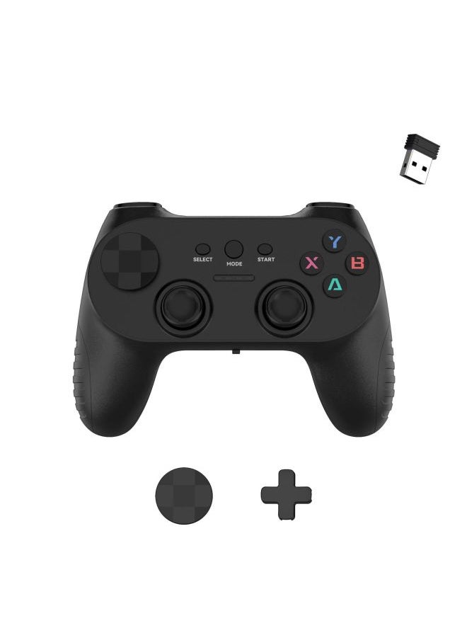 Generic 2.4G Wireless Gamepad Support Android/p3/pc360 Compatible Black Myth USB Computer Gamepad-Product Color:Black + Orange (including Packaging)  - Image 4