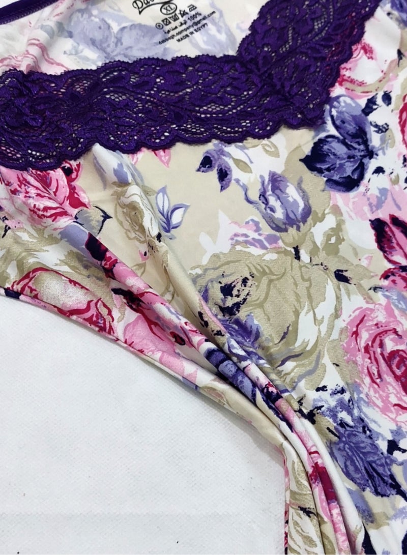 Dabbagh Home wear lingerie dress short comfortable trendy cash mayo  - Image 2