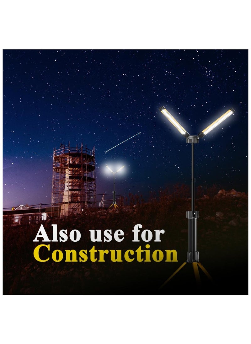 Toby's - Toby's VIP 11 MAX Rechargeable Camping Light with 10000 Lumens Best For Outdoor Party Picnic Barbeque On Desert Multifunctional Sanara Light With Built in Rechargeable Battery Facility 5000mAh - Image 1