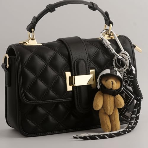 Disengor Teddy Bear Bag Charm - Cute Purse Charms for Handbags - Y2K Rope Keychain for Backpacks Wallets Car Key Accessories(bear) - Image 3