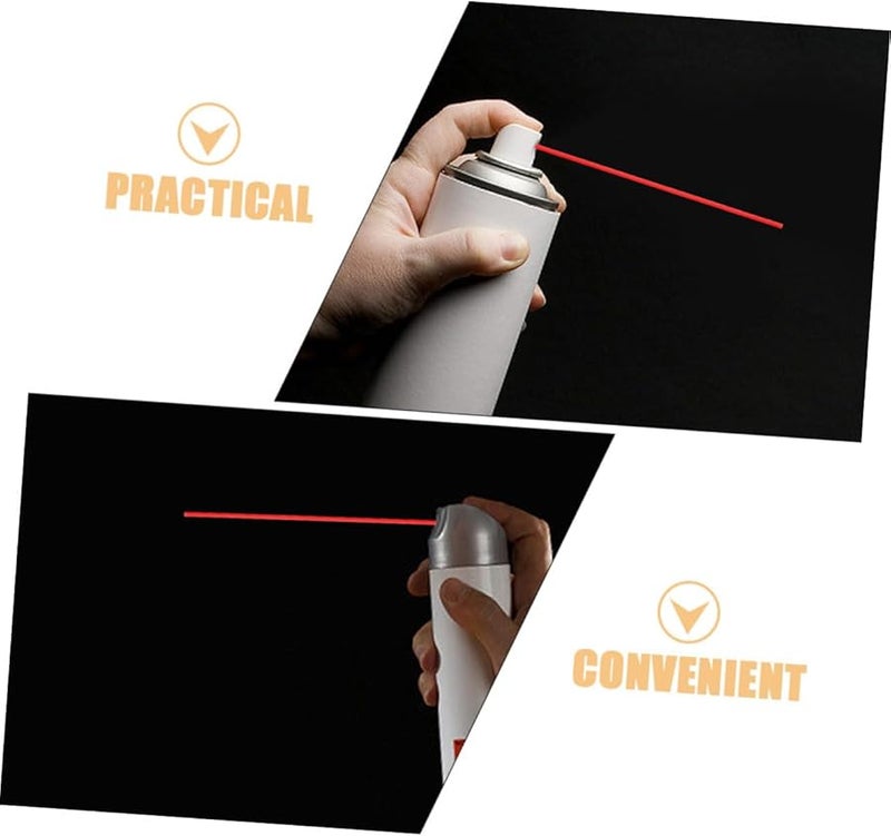 60pcs Long Red Spray Straws Extension Tubes For Automotive Rust Remover Precise Control - Image 4