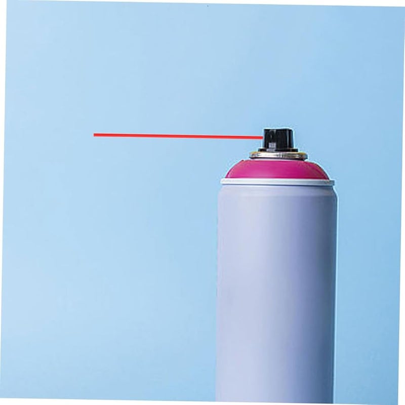 60pcs Long Red Spray Straws Extension Tubes For Automotive Rust Remover Precise Control - Image 5