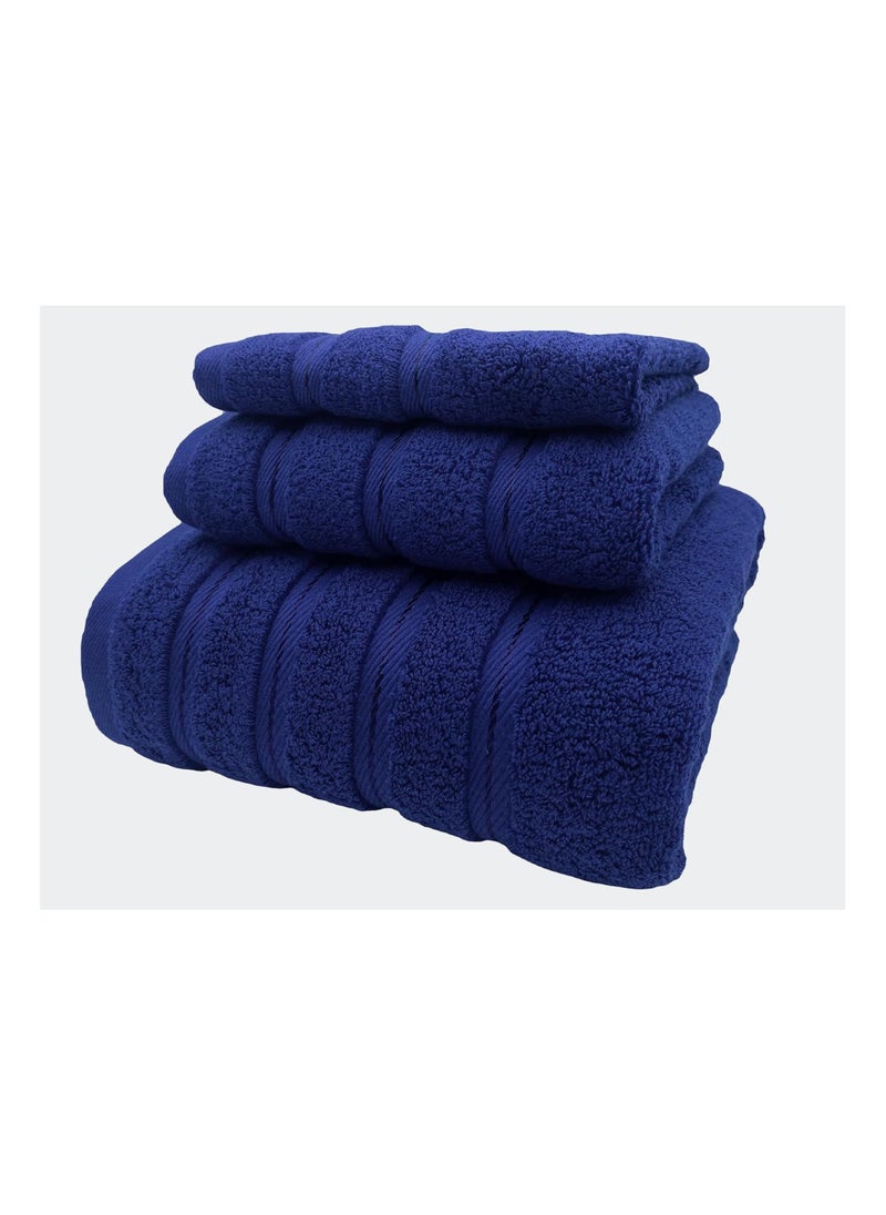 Luxury Bath Towel Set100% Cotton High Water Absorption Thickened Soft and Durable Hotel Bathroom Towels Sports Beach Spa Daily Household Size 2 (70 * 140cm) 2 (35 * 75cm) 2 (34 * 34cm) (Navy blue) - pzsku/ZD89C4729A47CB7F684A6Z/45/_/1731046634/b600bd48-9421-47db-91ef-b0094e1f86a9