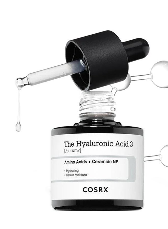 COSRX Hyaluronic Acid 3 Serum - Advanced Hydration Booster for Dewy, Radiant Skin - High Potency Formula Infused with 3% Hyaluronic Acid 20ml - Image 1