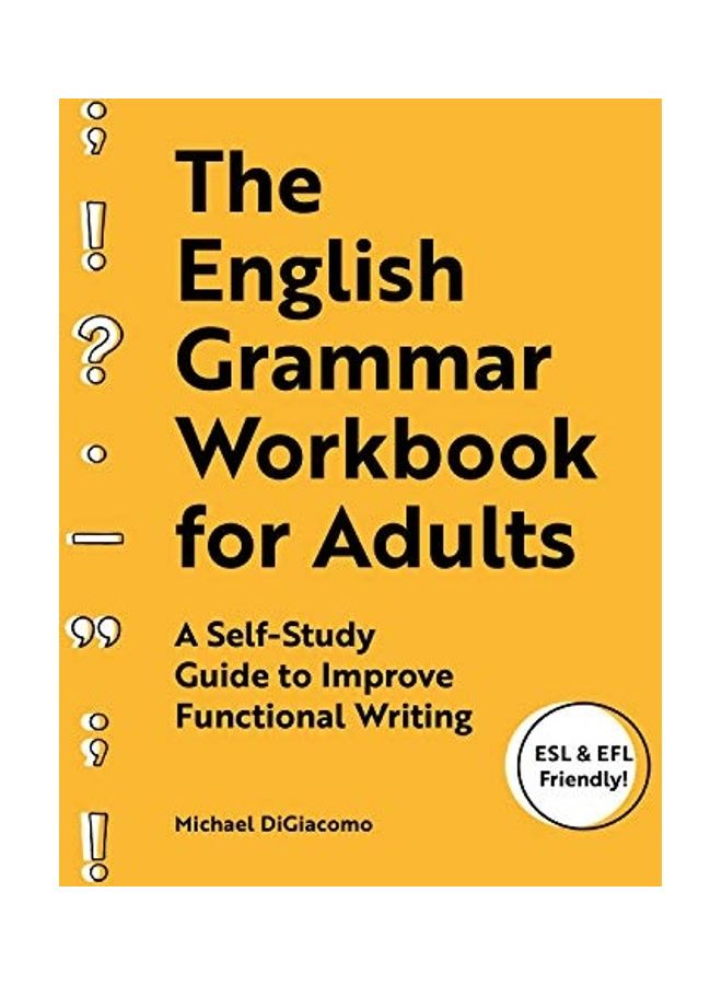 كتاب قواعد اللغة الإنجليزية للبالغين: دليل دراسة ذاتية لتحسين الكتابة الوظيفية - Image 1