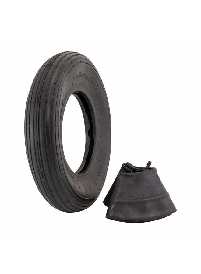 Marathon 4.80/4.00-8" Replacement Pneumatic Wheel Tire and Tube - Image 1