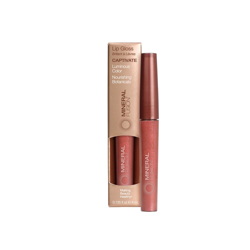 Mineral Fusion Lip Gloss, Captivate, 0.135 Ounce - Image 1