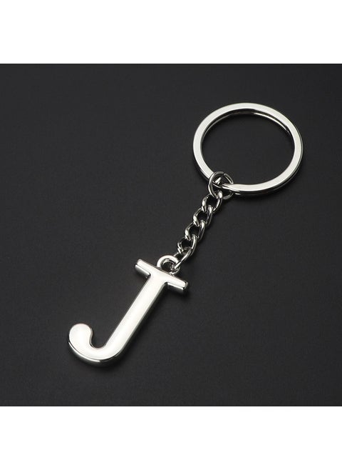 Custom Alphabet Keychain CharmsJ J