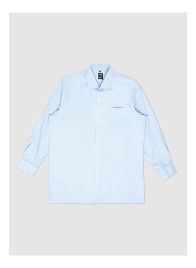 Olymp Collared Neck Long Sleeve Checkered Shirt  - Image 1